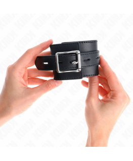 KINK - RESISTENZA DA POLSO NERA CON CINTURA NERA REGOLABILE 17-28 CM X 6 CM