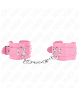 KINK - RESISTENZA DA POLSO SEMPLICE ROSA REGOLABILE 20-23 CM X 5,5 CM