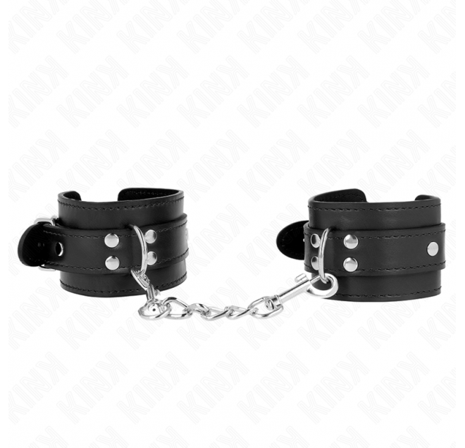 KINK - RESISTENZA DA POLSO SEMPLICE NERA REGOLABILE 20-23 CM X 5,5 CM