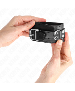 KINK - RESISTENZA DA POLSO SEMPLICE NERA REGOLABILE 20-23 CM X 5,5 CM