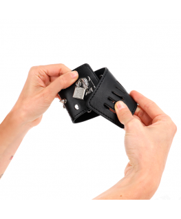 KINK - RESISTENZA DA POLSO PUNK CON PUNTE 25 X 6 CM