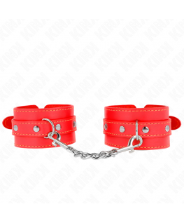 KINK - RESISTENZA DA POLSO SOTTILE ROSSO REGOLABILE 21-33 CM