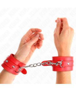 KINK - RESISTENZA DA POLSO SOTTILE ROSSO REGOLABILE 21-33 CM