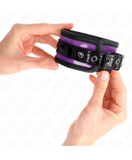 KINK - RESISTENZA DA POLSO IN NEOPRENE VIOLA CHIARO REGOLABILE 21-28 CM X 5 CM