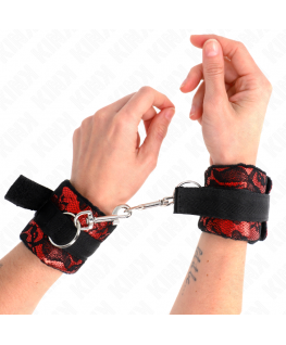 KINK - POLSO SCANDALO ROSSO-NERO