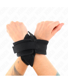 KINK - POLSINI A CROCE NERI 34 X 5,5 CM