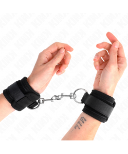 KINK - RESISTENZA DA POLSO NERA REGOLABILE 18-35 CM X 6 CM