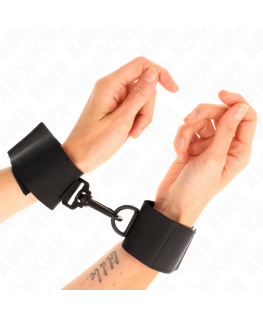 KINK - POGGIPOLSO IN NYLON NERO