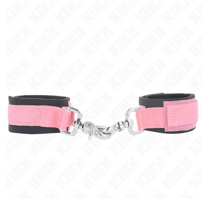KINK - POGGIPOLSO REGOLABILE IN NEOPRENE ROSA REGOLABILE 22-34 CM