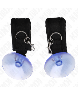 KINK - FERMAPOLSO A VENTOSA NERO 29-40 CM X 5 CM