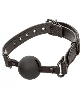 CALEXOTICS - NOCTURNAL BALL GAG SILICONE NERO