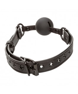 CALEXOTICS - NOCTURNAL BALL GAG SILICONE NERO