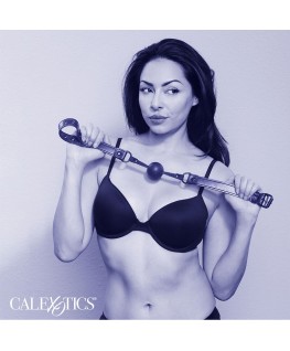 CALEXOTICS - NOCTURNAL BALL GAG SILICONE NERO