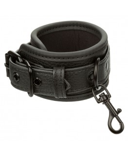 CALEXOTICS - NOCTURNAL MANICHETTE DA POLSO IN PELLE REGOLABILI NERE