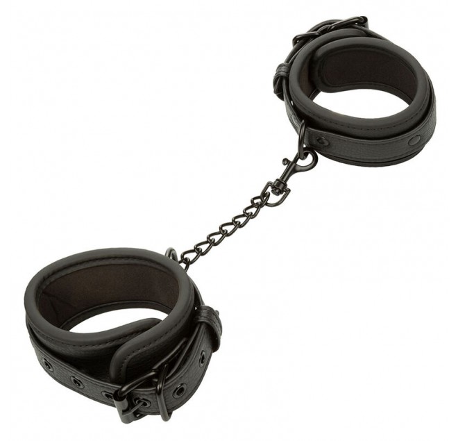 CALEXOTICS - NOCTURNAL CAVIGLIERE IN PELLE REGOLABILI NERE