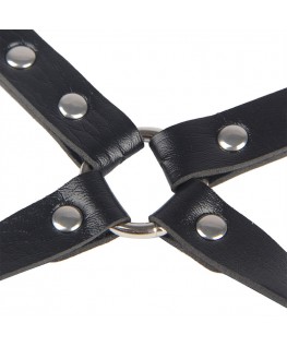 SUBBLIME - 953690 MANETTE CON CINTURA BONDAGE NERE TAGLIA UNICA