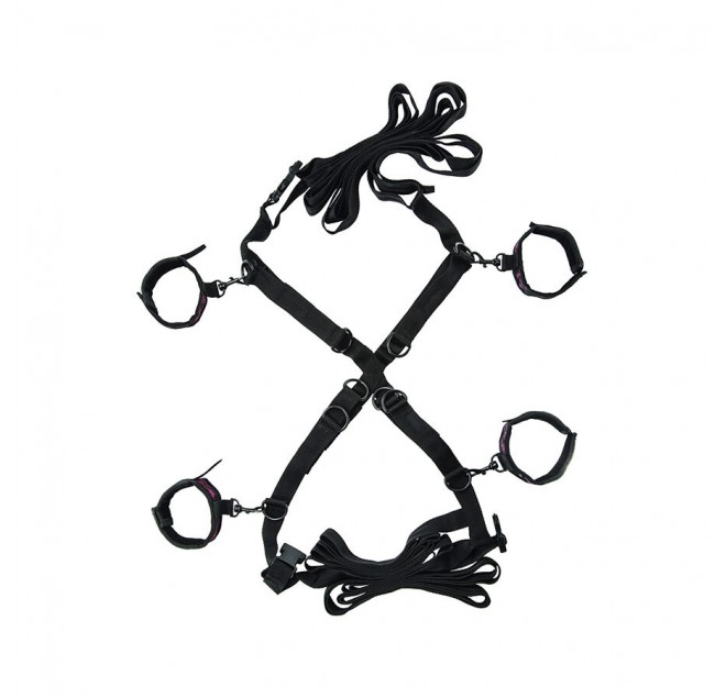 CALEXOTICS - SCANDAL SET DI CRAVATTE DA LETTO INCROCIATE