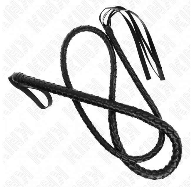 KINK - FRUSTA SERPENTE LUNGA NERA 210 CM