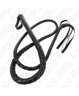 KINK - FRUSTA SERPENTE LUNGA NERA 210 CM