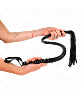 KINK - FRUSTA SERPENTE CON PERLINE 80 CM