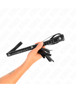 KINK - FRUSTA CON MANICO NERO STRUTTURATO 48,5 CM