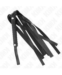KINK - FRUSTA CODA LARGA NERA 48,5 CM KINK - FRUSTA CODA LARGA NERA 48,5 CM che trovi in offerta solo su SexyShopOnline a -35% di sconto