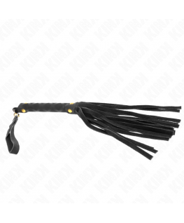 KINK - MINI FRUSTA IN CAMOSCIO NERO 30 CM