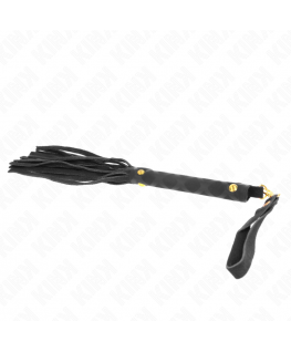 KINK - MINI FRUSTA IN CAMOSCIO NERO 30 CM