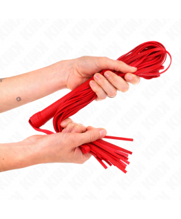 KINK - FRUSTA IN PVC MORBIDO ROSSO 70 CM