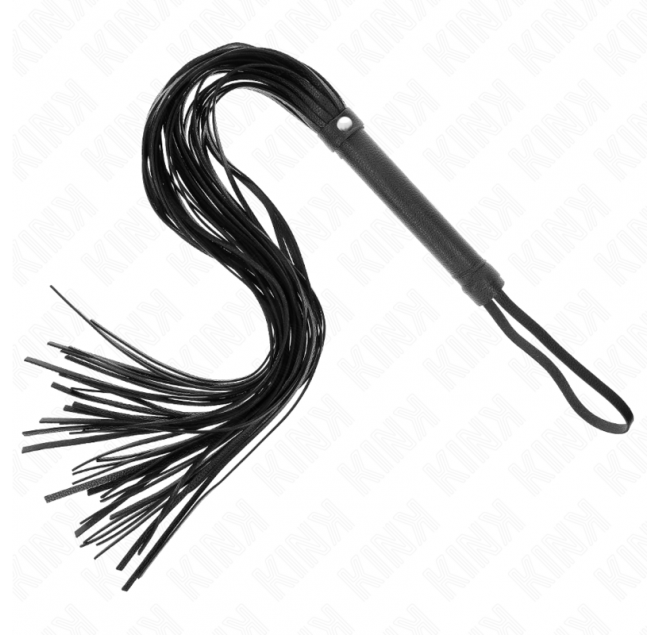 KINK - FRUSTA IN PVC MORBIDO NERO 70 CM