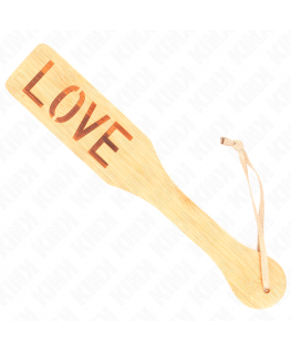 KINK - PALETTE IN BAMBÙ PAROLA AMORE 32 X 5,5 CM