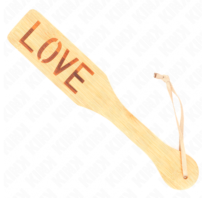 KINK - PALETTE IN BAMBÙ PAROLA AMORE 32 X 5,5 CM