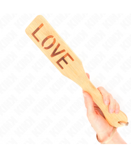 KINK - PALETTE IN BAMBÙ PAROLA AMORE 32 X 5,5 CM