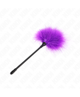 KINK - PIUME VIOLA DA SOLLETICO UTILIZZATE PER IL KIT BONDAGE 27 CM