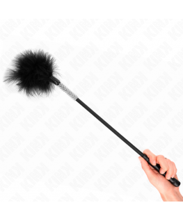 KINK - PIUME TICKLE CON MANICO STRASS 50 CM