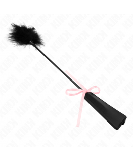 KINK - PIUME TICKLE CON FIOCCO NASTRO ROSA 49 CM