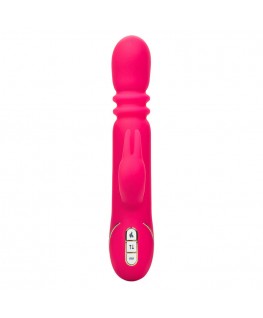 CALEXOTICS - JACK FANTASY VIBRATORE TRIPLO RISCALDATO ROSA CONIGLIO