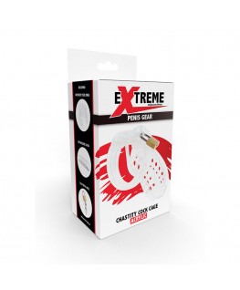 HIDDEN DESIRE - EXTREME GABBIA PER CAZZO CASTITÀ ACRILICO REGOLABILE TRASPARENTE