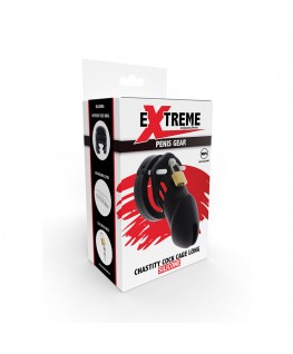 HIDDEN DESIRE - EXTREME GABBIA PER CAZZO IN SILICONE TAGLIA L NERA