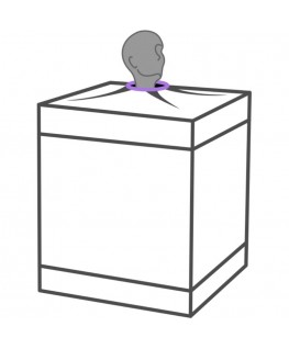 SECRET DOME - KINK CLUB CABINA BUKKAKE MORADO