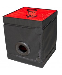 SECRET DOME - KINK CLUB CABINA BUKKAKE NERO E ROSSO