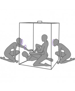 SECRET DOME - KINK CLUB CABIN SCANDALE VIOLA