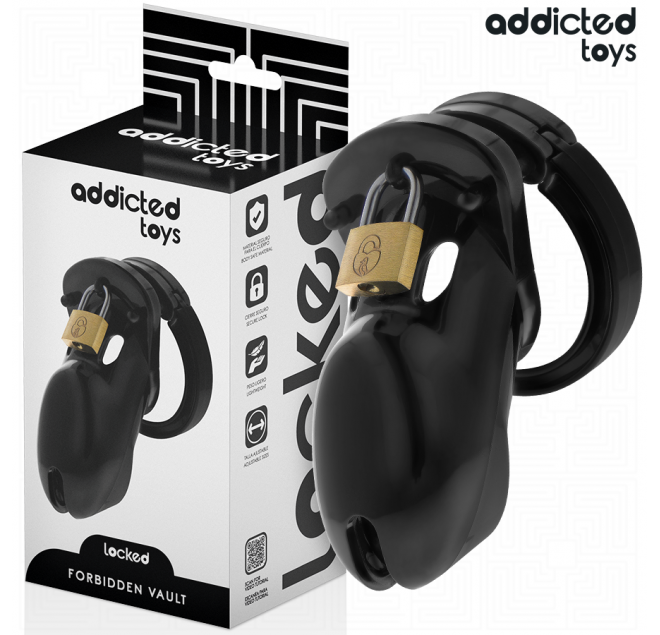 ADDICTED TOYS LOCKED - GABBIA PER PENE FORBIDDEN VAULT 10 CM