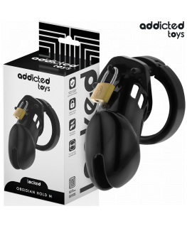 ADDICTED TOYS LOCKED - GABBIA PER PENE OBSIDIAN HOLD TAGLIA M