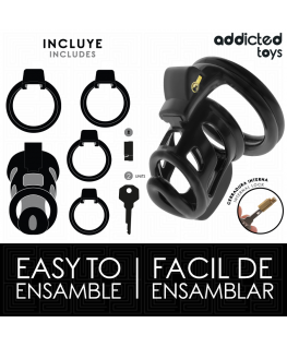 ADDICTED TOYS LOCKED - GABBIA PER PENE GILDEN CAGE 8,5 CM