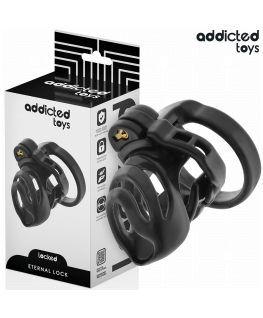 ADDICTED TOYS LOCKED - GABBIA PER PENE CON BLOCCAGGIO ETERNO 9 CM