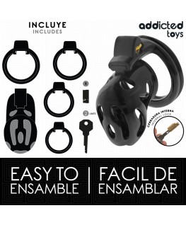 ADDICTED TOYS LOCKED - GABBIA PER PENE SIGILLATA CRYPT 8 CM