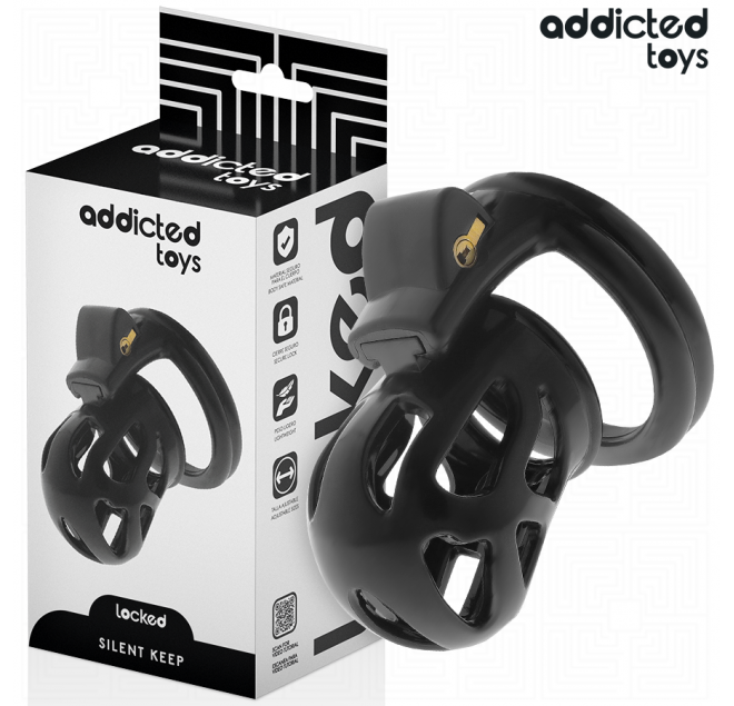 ADDICTED TOYS LOCKED - GABBIA PER PENE SILENZIOSA 7,5 CM