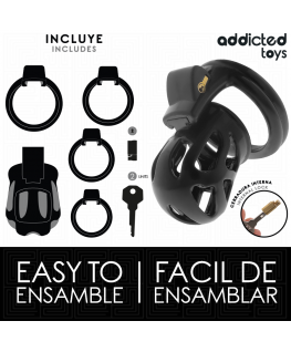 ADDICTED TOYS LOCKED - GABBIA PER PENE SILENZIOSA 7,5 CM
