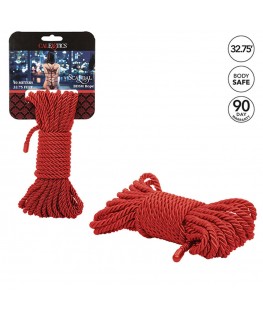 CALEXOTICS - SCANDAL CORDA ROSSA BDSM 10 M